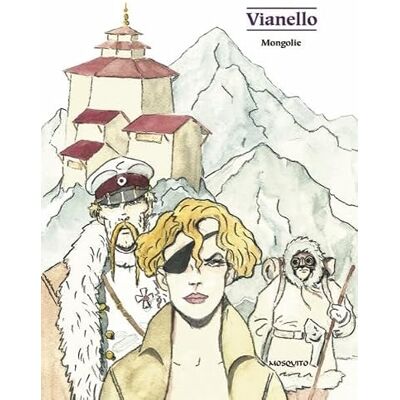 Lele Vianello Mongolie Tome 1 Mongolie - Publicité Lele Vianello Mongolie Tome 1 Mongolie - Publicité