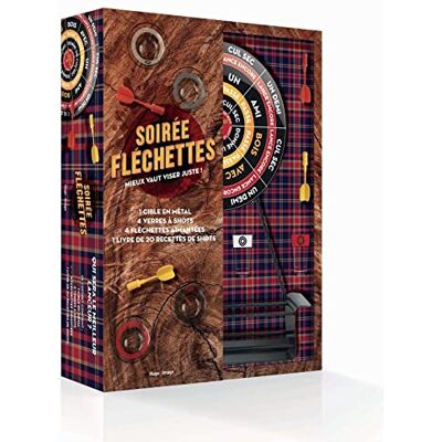 Collectif Coffret Soirée Fléchettes - Publicité Collectif Coffret Soirée Fléchettes - Publicité