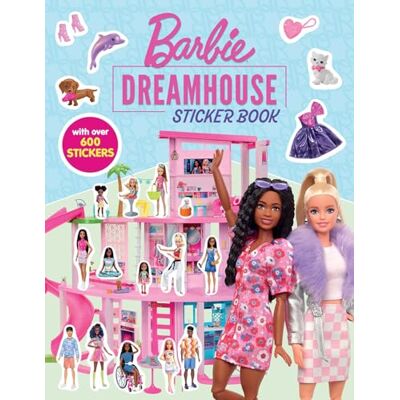 Mattel Barbie Dreamhouse Sticker Book - Publicité Mattel Barbie Dreamhouse Sticker Book - Publicité