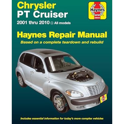 Haynes Chrysler PT Cruiser: 2001 thru 2010 All Models - Publicité Haynes Chrysler PT Cruiser: 2001 thru 2010 All Models - Publicité