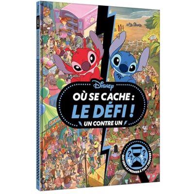 DISNEY Cherche et Trouve Où se cache ? Le défi ! Un contre un - Publicité DISNEY Cherche et Trouve Où se cache ? Le défi ! Un contre un - Publicité