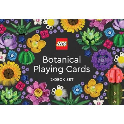 Chronicle Books Lego Botanical Playing Cards - Publicité Chronicle Books Lego Botanical Playing Cards - Publicité