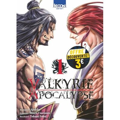 Umemura, Shinya Valkyrie Apocalypse T01 à 3 euros - Publicité Umemura, Shinya Valkyrie Apocalypse T01 à 3 euros - Publicité