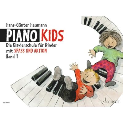 Hans-guenter, Heumann Piano kids 1 ( klavierschule ) piano - Publicité Hans-guenter, Heumann Piano kids 1 ( klavierschule ) piano - Publicité