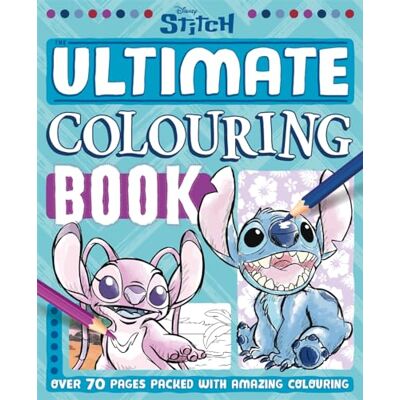 Walt Disney Disney Stitch: The Ultimate Colouring Book - Publicité Walt Disney Disney Stitch: The Ultimate Colouring Book - Publicité