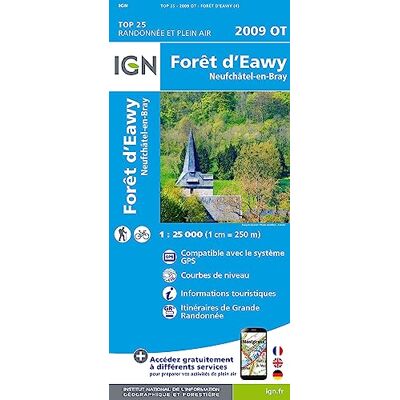 Ign 2009OT Forêt d'Eawy.Neufchâtel-en-Bray - Publicité Ign 2009OT Forêt d'Eawy.Neufchâtel-en-Bray - Publicité