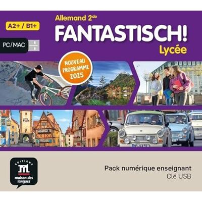 Collectif Fantastisch! Lycée 2de Programme 2025 Clé USB (audio + vidéo) - Publicité Collectif Fantastisch! Lycée 2de Programme 2025 Clé USB (audio + vidéo) - Publicité