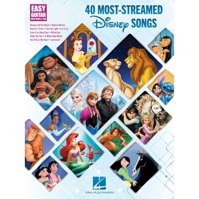 Various 40 Most-Streamed Disney Songs. Solo pour Guitare. Publicité Various 40 Most-Streamed Disney Songs. Solo pour Guitare. Publicité