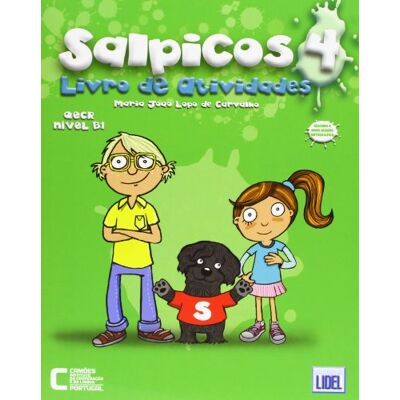AA.VV Salpicos Portuguese course for children: Livro de Atividades (B1) 4 - Publicité AA.VV Salpicos Portuguese course for children: Livro de Atividades (B1) 4 - Publicité