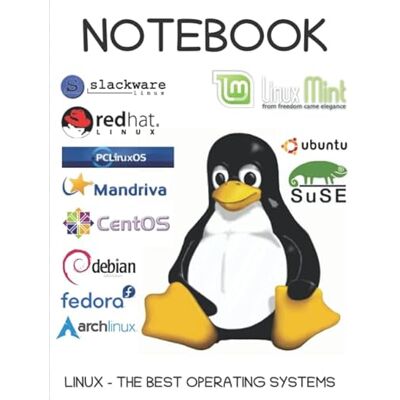 linux_gadget LINUX Notebook: Lined, Soft Cover, Letter Size 240 pages (8.5 x 11) Notebook: Large Composition Book, Journal: linux, ubuntu, mint, fedora, mandriva, ... suse, archlinux, centos, pclinuxos, - Publicité linux_gadget LINUX Notebook: Lined, Soft Cover, Letter Size 240 pages (8.5 x 11) Notebook: Large Composition Book, Journal: linux, ubuntu, mint, fedora, mandriva, ... suse, archlinux, centos, pclinuxos, - Publicité