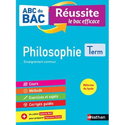 Papazian, Josiane Philosophie Terminale ABC du BAC Réussite Bac 2022 Enseignement commun Tle Cours, Méthode, Exercices et Sujets corrigés + Cahier spécial Bac - Publicité Papazian, Josiane Philosophie Terminale ABC du BAC Réussite Bac 2022 Enseignement commun Tle Cours, Méthode, Exercices et Sujets corrigés + Cahier spécial Bac - Publicité