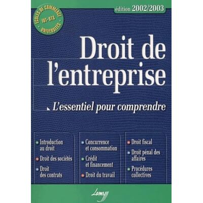 Collectif Droit de l'entreprise : L'essentiel pour comprendre - Publicité Collectif Droit de l'entreprise : L'essentiel pour comprendre - Publicité