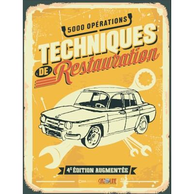 Collectif Techniques de restauration 4e édition - Publicité Collectif Techniques de restauration 4e édition - Publicité