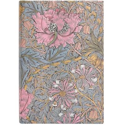 Paperblanks 12-Mois 2025 Morris Chevrefeuille Rose Mini Un Jour par Page - Publicité Paperblanks 12-Mois 2025 Morris Chevrefeuille Rose Mini Un Jour par Page - Publicité