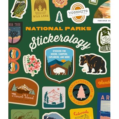 Potter Gift National Parks Stickerology: Stickers for Hikers, Campers, Explorers, and More: Stickers for Journals, Water Bottles, Laptops, Planners, and Smartphones - Publicité Potter Gift National Parks Stickerology: Stickers for Hikers, Campers, Explorers, and More: Stickers for Journals, Water Bottles, Laptops, Planners, and Smartphones - Publicité