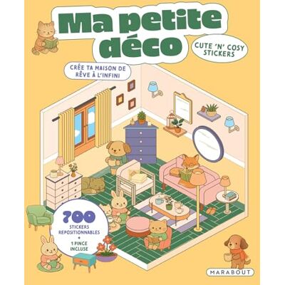 Cute 'n' cosy stickers Ma petite déco: Créé ta maison de rêve à l'infini - Publicité Cute 'n' cosy stickers Ma petite déco: Créé ta maison de rêve à l'infini - Publicité