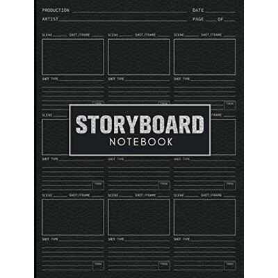 Limited, Designores Storyboard Notebook: 9x9 Story Board Layout Templates, Blank Storytelling Sketchbook, 8.5 x 11 Size With 200 Pages Film Writing Sheets, 16:9 Frame Picture Book For Writers, Film Makers - Publicité Limited, Designores Storyboard Notebook: 9x9 Story Board Layout Templates, Blank Storytelling Sketchbook, 8.5 x 11 Size With 200 Pages Film Writing Sheets, 16:9 Frame Picture Book For Writers, Film Makers - Publicité