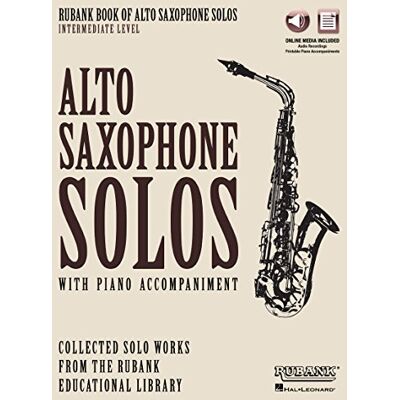 Rubank Book of Alto Saxophone Solos: Intermediate Level - Publicité Rubank Book of Alto Saxophone Solos: Intermediate Level - Publicité