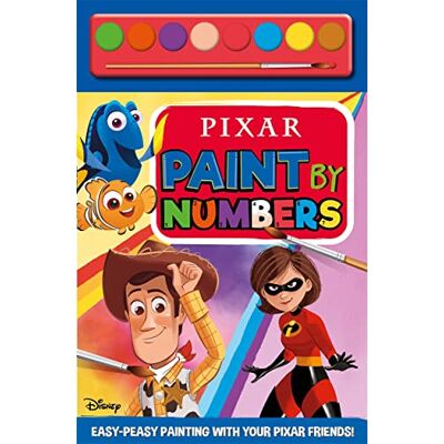 Walt Disney Pixar: Paint By Numbers - Publicité Walt Disney Pixar: Paint By Numbers - Publicité