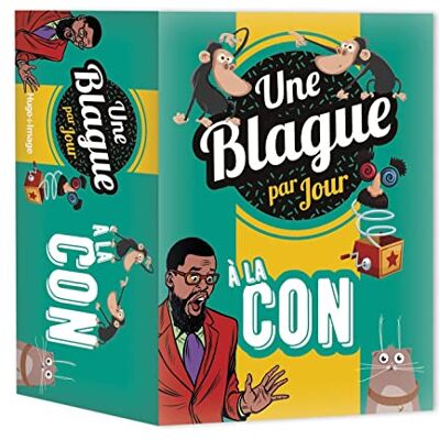 Collectif Une blague à la con par jour 2021 - Publicité Collectif Une blague à la con par jour 2021 - Publicité