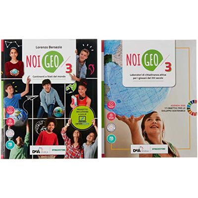 Bersezio, Lorenzo Noi Geo. Geofacile. Con quaderno inclusivo e Laboratori cittadinanza attiva. Per la Scuola media. Con ebook. Con espansione online. Con DVD-ROM (Vol. 3) - Publicité Bersezio, Lorenzo Noi Geo. Geofacile. Con quaderno inclusivo e Laboratori cittadinanza attiva. Per la Scuola media. Con ebook. Con espansione online. Con DVD-ROM (Vol. 3) - Publicité