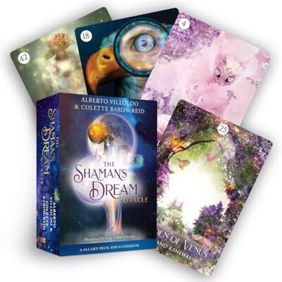 Baron-Reid, Colette The Shaman's Dream Oracle: A 64-card Deck and Guidebook - Publicité Baron-Reid, Colette The Shaman's Dream Oracle: A 64-card Deck and Guidebook - Publicité