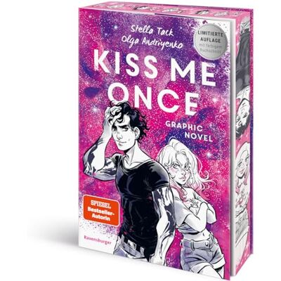 Tack, Stella Kiss Me Once: Die Graphic Novel (Kiss the Bodygard, 1) - Publicité Tack, Stella Kiss Me Once: Die Graphic Novel (Kiss the Bodygard, 1) - Publicité