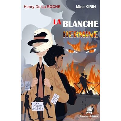 de la Roche, Henry La Blanche Hermine Roman suspense, policier Contient un quiz Dès 15 ans - Publicité de la Roche, Henry La Blanche Hermine Roman suspense, policier Contient un quiz Dès 15 ans - Publicité