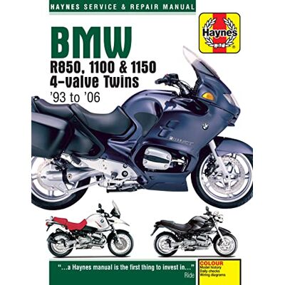 Haynes Bmw R850, 1100 & 1150 4-valve Twins '93 to '06 Repair Manual - Publicité Haynes Bmw R850, 1100 & 1150 4-valve Twins '93 to '06 Repair Manual - Publicité
