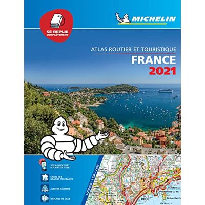 Michelin Atlas Atlas Routier France 2021 Tous les services utiles (A4-Multiflex) - Publicité Michelin Atlas Atlas Routier France 2021 Tous les services utiles (A4-Multiflex) - Publicité