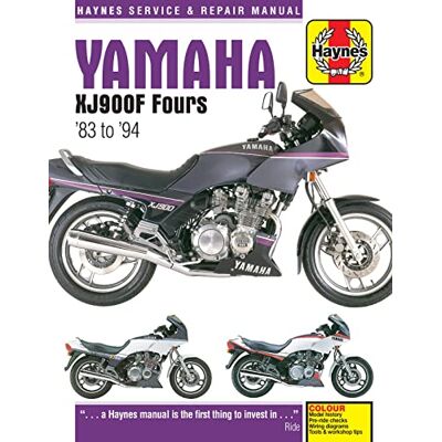 Haynes Yamaha XJ900F Fours '83 to '94 Service and Repair Manual - Publicité Haynes Yamaha XJ900F Fours '83 to '94 Service and Repair Manual - Publicité