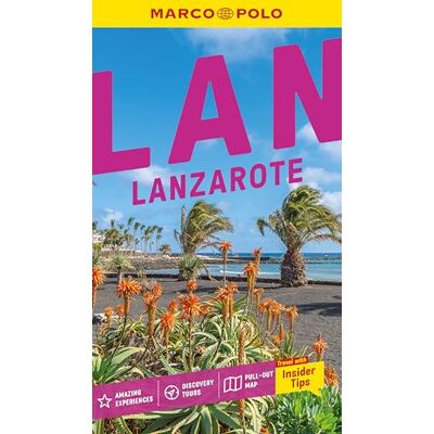 Lanzarote Marco Polo Pocket Travel Guide with pull out map - Publicité Lanzarote Marco Polo Pocket Travel Guide with pull out map - Publicité