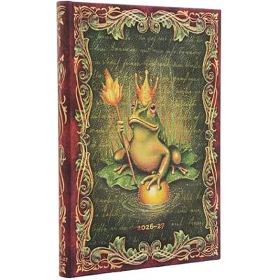 Paperblanks Agenda Scolaire 2026/2027 Les Frères Grimm, Le Roi Grenouille Midi Semainier HOR - Publicité Paperblanks Agenda Scolaire 2026/2027 Les Frères Grimm, Le Roi Grenouille Midi Semainier HOR - Publicité