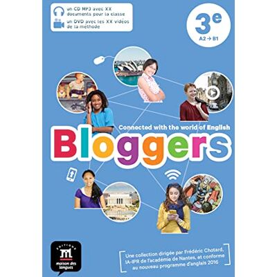 Collectif Bloggers 3e Pack CD + DVD: Connected with the world of English - Publicité Collectif Bloggers 3e Pack CD + DVD: Connected with the world of English - Publicité
