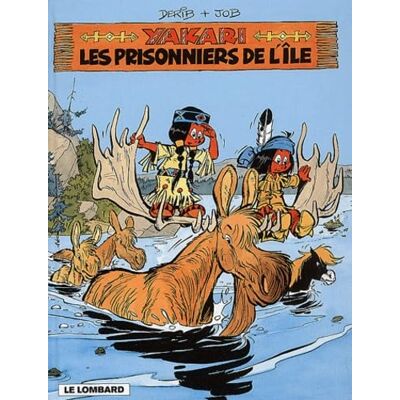 JOB PRISONNIERS DE L'ILE (LES) - Publicité JOB PRISONNIERS DE L'ILE (LES) - Publicité
