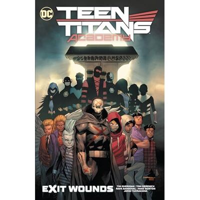 Sheridan, Tim Teen Titans Academy Vol. 2: Exit Wounds - Publicité Sheridan, Tim Teen Titans Academy Vol. 2: Exit Wounds - Publicité