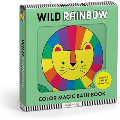 Mudpuppy Wild Rainbow Color Magic Bath Book - Publicité Mudpuppy Wild Rainbow Color Magic Bath Book - Publicité