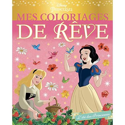 COLLECTIF DISNEY PRINCESSES Mes Coloriages de Rêve L'été des Princesses - Publicité COLLECTIF DISNEY PRINCESSES Mes Coloriages de Rêve L'été des Princesses - Publicité