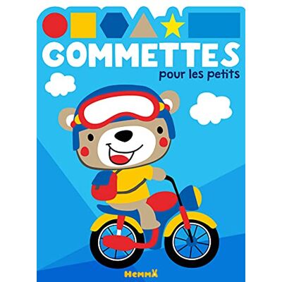 Collectif Gommettes pour les petits (Moto) - Publicité Collectif Gommettes pour les petits (Moto) - Publicité