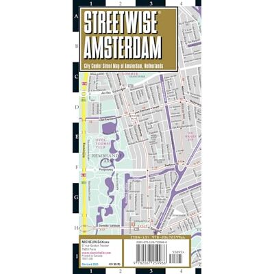 Michelin Streetwise Amsterdam Map: City Center Street Map of Amsterdam, Netherlands - Publicité Michelin Streetwise Amsterdam Map: City Center Street Map of Amsterdam, Netherlands - Publicité