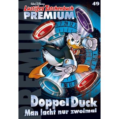 Disney Lustiges Taschenbuch Premium 49: DoppelDuck Man lacht nur zweimal - Publicité Disney Lustiges Taschenbuch Premium 49: DoppelDuck Man lacht nur zweimal - Publicité