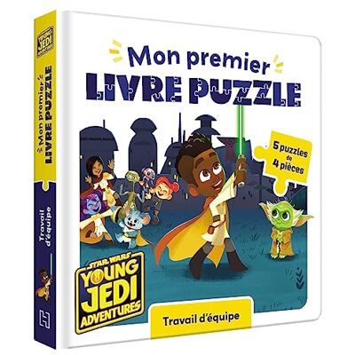 LES AVENTURES DES PETITS JEDI Mon Premier livre puzzle -Travail d'équipe STAR WARS - Publicité LES AVENTURES DES PETITS JEDI Mon Premier livre puzzle -Travail d'équipe STAR WARS - Publicité