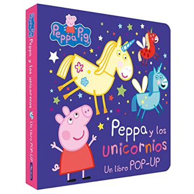 Hasbro Peppa Pig. Libro Pop-Up Peppa y los unicornios - Publicité Hasbro Peppa Pig. Libro Pop-Up Peppa y los unicornios - Publicité