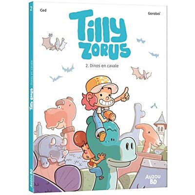 Ced Tilly zorus tome 2 dinos en cavale (02) - Publicité Ced Tilly zorus tome 2 dinos en cavale (02) - Publicité