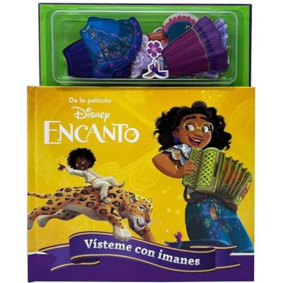 Disney Encanto. Vísteme con imanes: Libro magnético - Publicité Disney Encanto. Vísteme con imanes: Libro magnético - Publicité