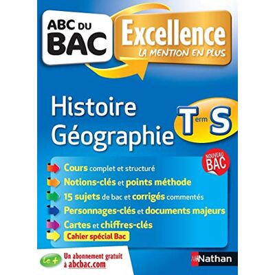 Collectif ABC du BAC Excellence Histoire Géographie Term S - Publicité Collectif ABC du BAC Excellence Histoire Géographie Term S - Publicité