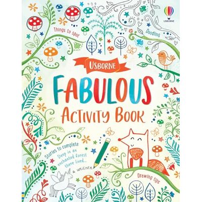 Various Fabulous Activity Book - Publicité Various Fabulous Activity Book - Publicité