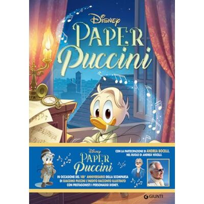 Walt Disney PaperPuccini - Publicité Walt Disney PaperPuccini - Publicité
