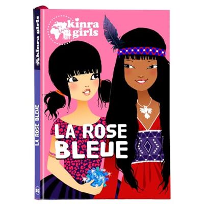 Moka Kinra Girls La rose bleue Tome 19 - Publicité Moka Kinra Girls La rose bleue Tome 19 - Publicité