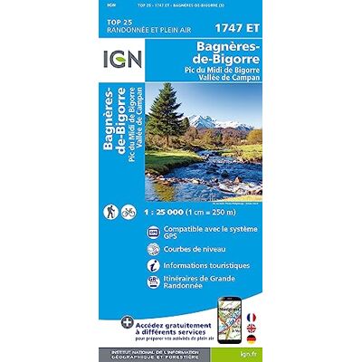 Collectif 1747ET Bagneres-de-bigorre pic du midi de bigorre vallee de campan - Publicité Collectif 1747ET Bagneres-de-bigorre pic du midi de bigorre vallee de campan - Publicité